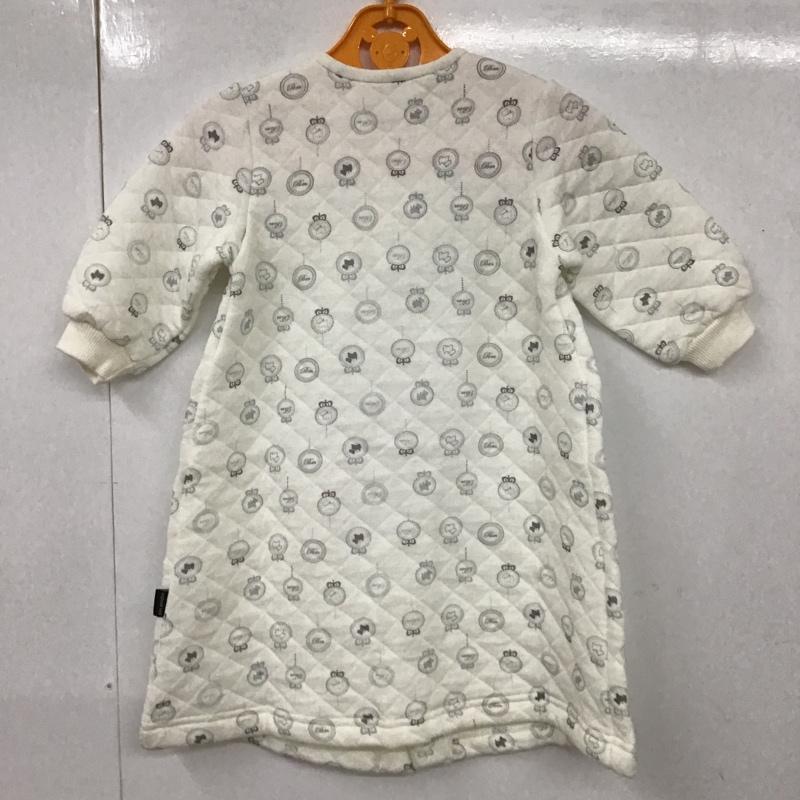 古着 USED ワンピース・ドレス・オールインワン ワンピース・ドレス・オールインワン POM POMPLUS FREE 総柄 白 / ホワイト /  ガールズ USED 古着 中古 10093665