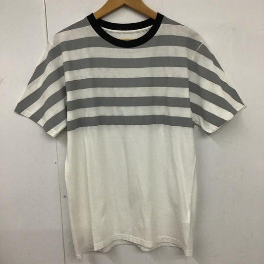 古着 USED Tシャツ 半袖 S 無地 白 / ホワイト / X 灰 / グレー /  メンズ USED 古着 中古 10093677