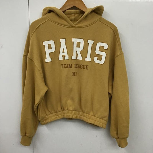 ザラ ZARA パーカー 長袖 フーディ ロゴ、文字 X プリント マルチカラー / マルチカラー /  ガールズ USED 古着 中古 10093678