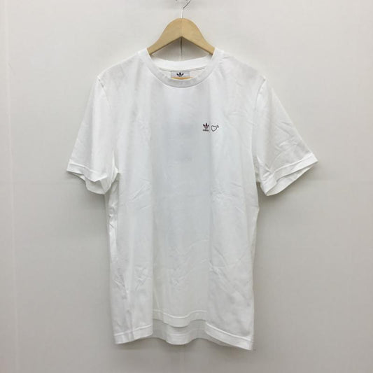 アディダス adidas Tシャツ 半袖 HUMAN MADE ヒューマンメイド GV4338 8 プリント 白 / ホワイト /  メンズ USED 古着 中古 10093685