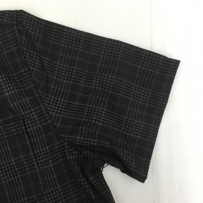 バンズボルト VANS VAULT シャツ、ブラウス 半袖 VN0A7SNNBLK1 タグ付 XL チェック ダークグレー / ダークグレー /  メンズ USED 古着 中古 10093687