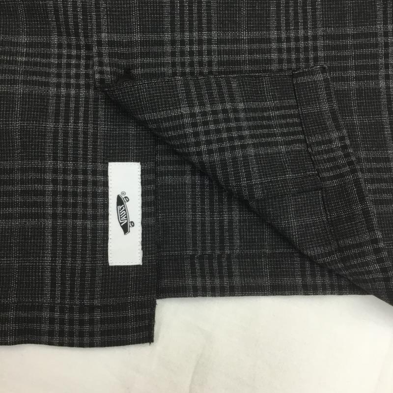 バンズボルト VANS VAULT シャツ、ブラウス 半袖 VN0A7SNNBLK1 タグ付 XL チェック ダークグレー / ダークグレー /  メンズ USED 古着 中古 10093687