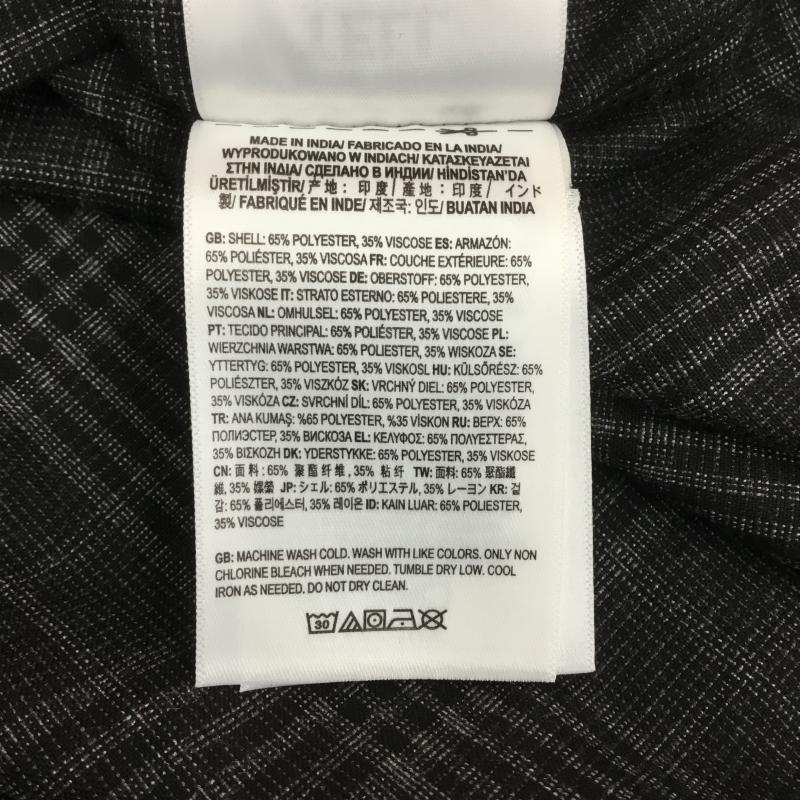 バンズボルト VANS VAULT シャツ、ブラウス 半袖 VN0A7SNNBLK1 タグ付 XL チェック ダークグレー / ダークグレー /  メンズ USED 古着 中古 10093687