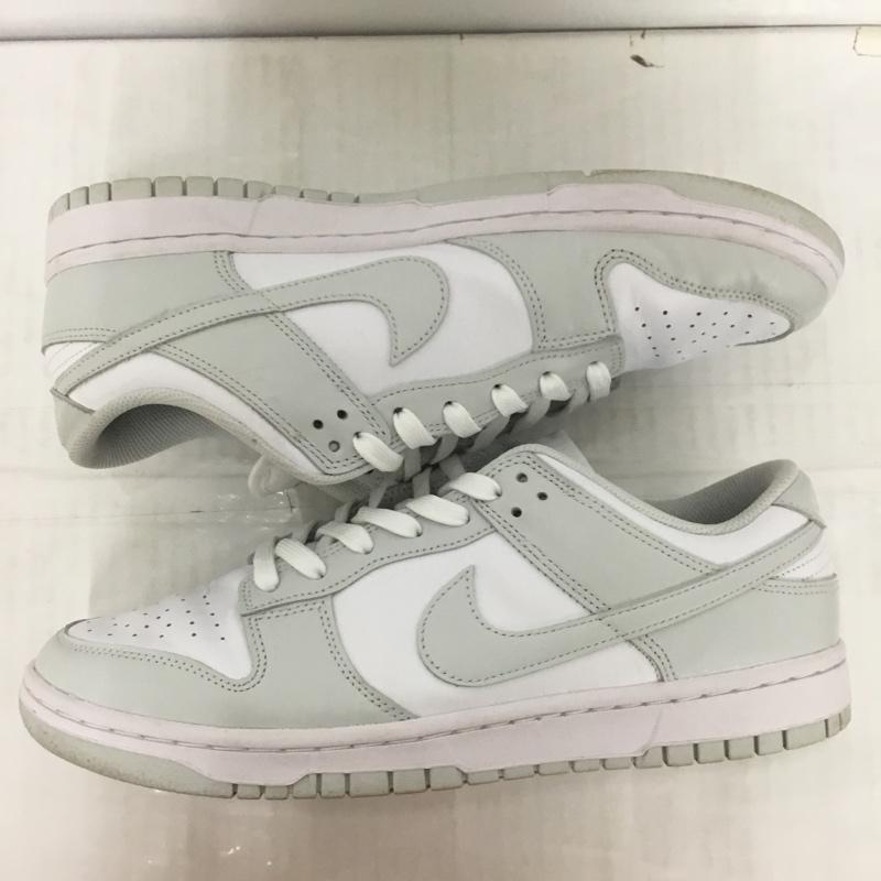 ナイキ NIKE スニーカー スニーカー DD1503 103 DUNK LOW 29cm 箱有 29.0cm ロゴ、文字 白 / ホワイト / X 灰 / グレー /  メンズ USED 古着 中古 10093717