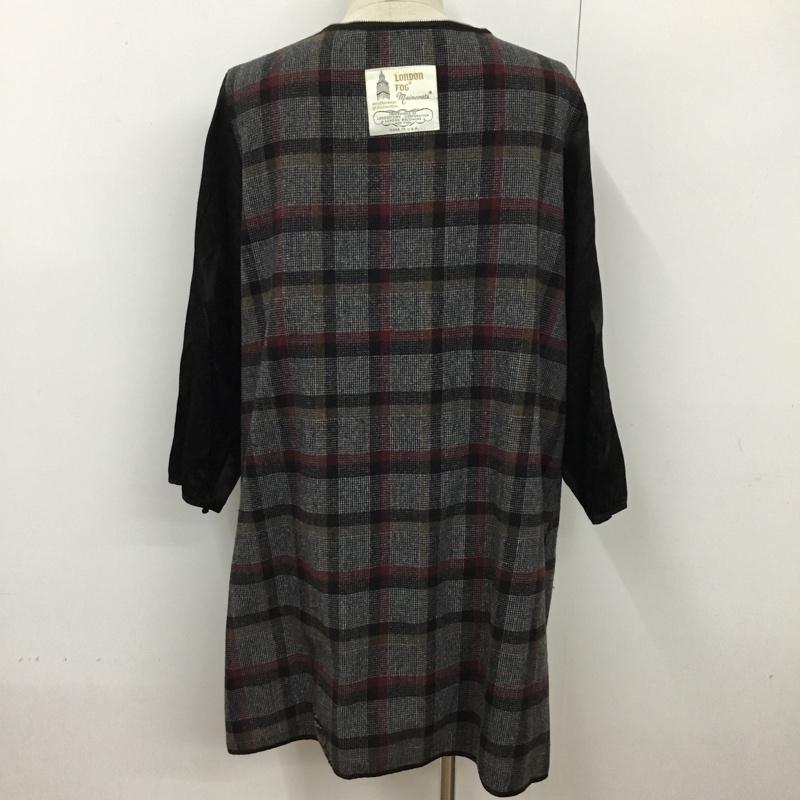 ロンドンフォグ LONDONFOG ジャケット、上着 ジャケット、ブレザー タータンチェックジャケット ロングジャケット ジップアップジャケット 七分丈 チェック マルチカラー / マルチカラー /  メンズ USED 古着 中古 10093743