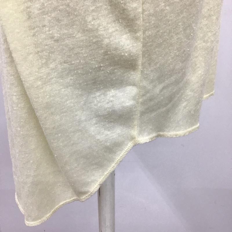 ローズバッド ROSE BUD カットソー 半袖 600-1213026 シアー ラグランT FREE ロゴ、文字 緑 / グリーン / X 黄 / イエロー /  レディース USED 古着 中古 10093744