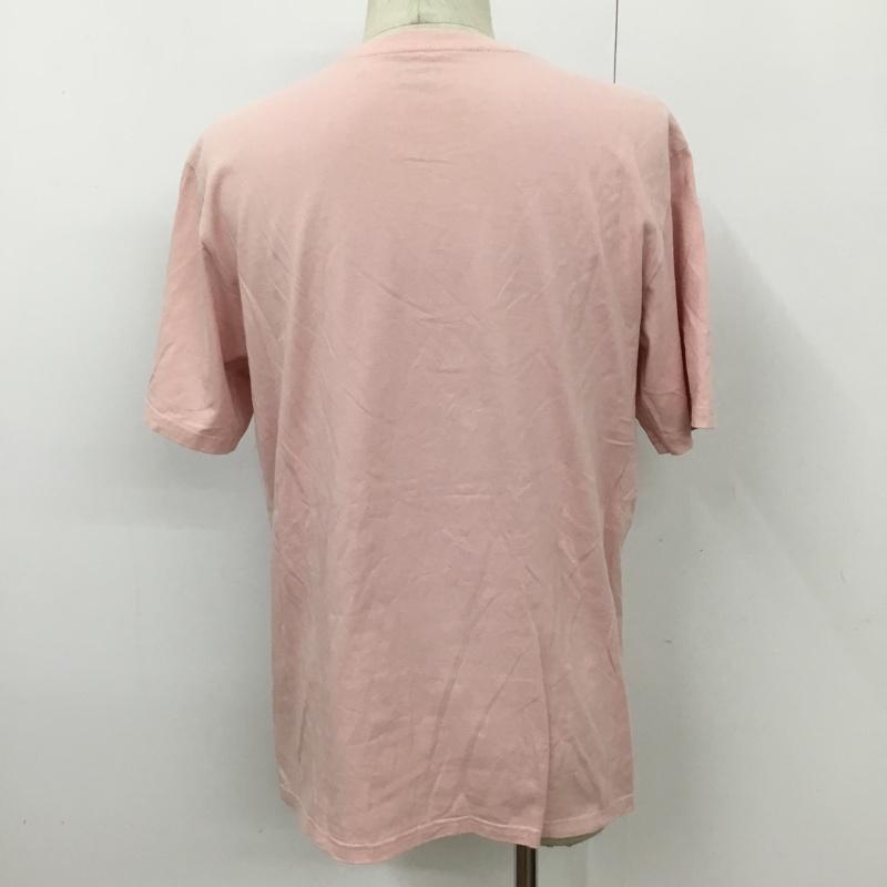 カーハート Carhartt Tシャツ 半袖 半袖カットソー プリントTシャツ L プリント 桃 / ピンク /  メンズ USED 古着 中古 10093752