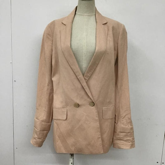 ベルシュカ Bershka ジャケット、上着 ジャケット、ブレザー 1014 085 990 レーヨンリネン XS 無地 桃 / ピンク /  レディース USED 古着 中古 10093754