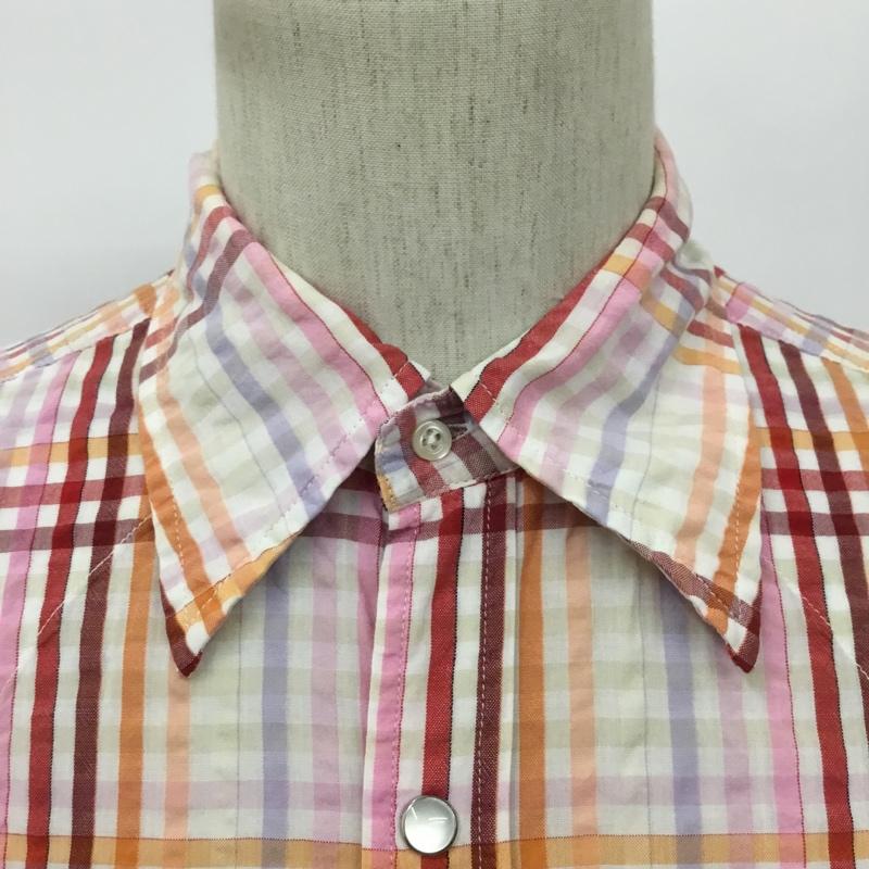 ポールスミスジーンズ Paul Smith JEANS シャツ、ブラウス 半袖 M チェック マルチカラー / マルチカラー /  メンズ USED 古着 中古 10093785