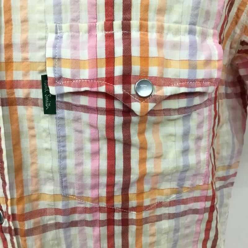 ポールスミスジーンズ Paul Smith JEANS シャツ、ブラウス 半袖 M チェック マルチカラー / マルチカラー /  メンズ USED 古着 中古 10093785