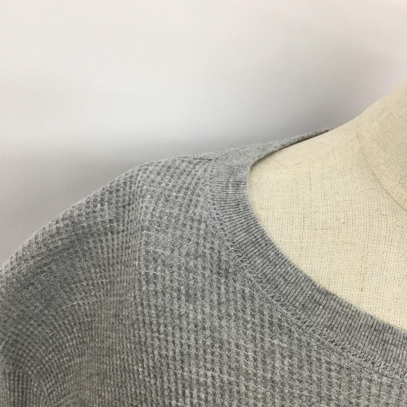 レリュームジャーナルスタンダード relume Journal Standard カットソー 長袖 19-070-432-3000-1-0 ワッフル FREE 無地 灰 / グレー /  レディース USED 古着 中古 10093883