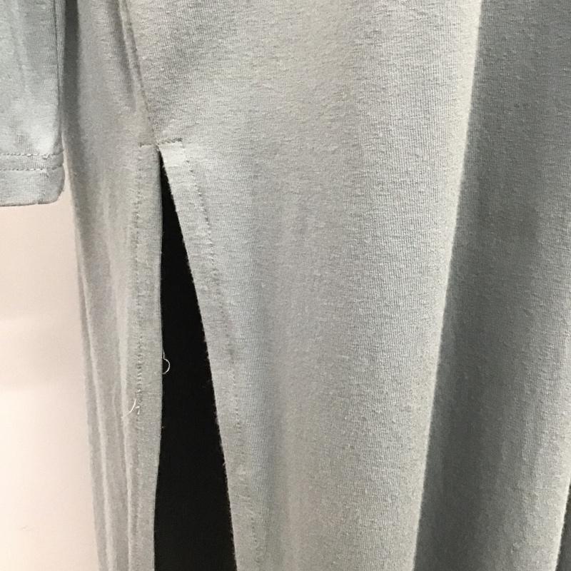 アーバンリサーチ URBAN RESEARCH ワンピース ロングスカート WH94-26M032 サイドスリット FREE 無地 水色 / ライトブルー /  レディース USED 古着 中古 10093891