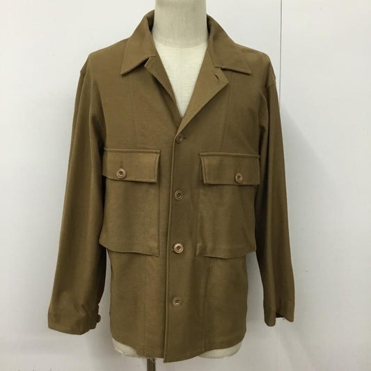 ユニクロ UNIQLO ジャケット、上着 ジャケット、ブレザー 311-435276 ジャージーシャツジャケット M 無地 キャメル / キャメル /  メンズ USED 古着 中古 10093912
