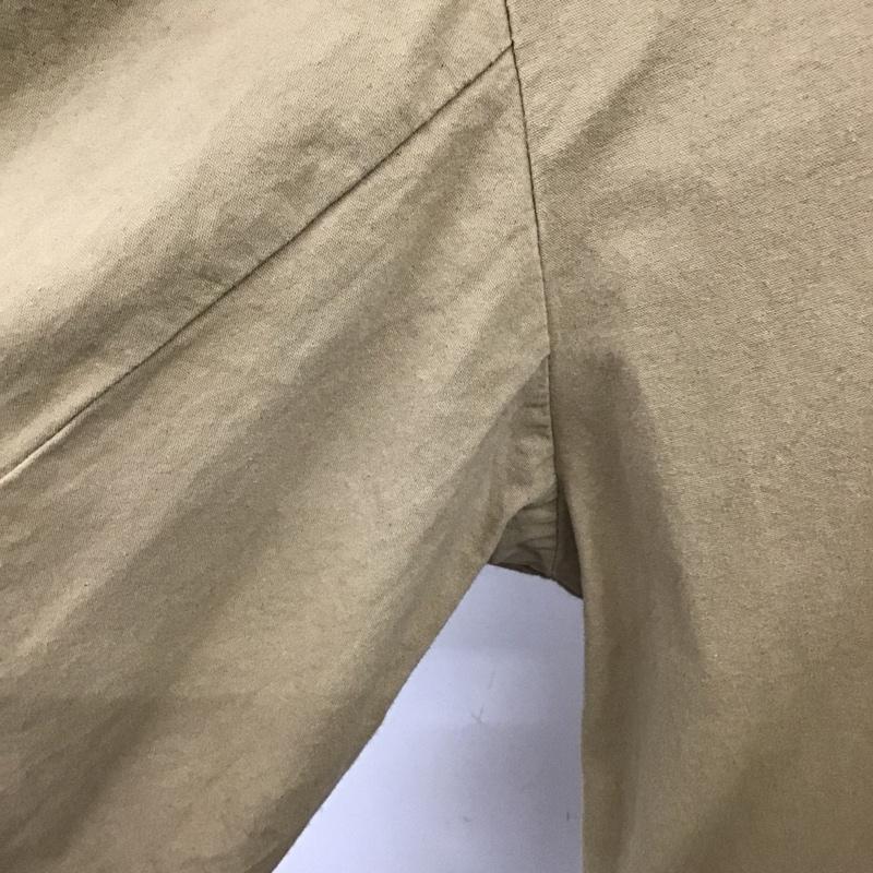 古着 USED ワンピース ロングスカート 長袖ロングワンピース バックスリットワンピース フレアスカート M 無地 ベージュ / ベージュ /  レディース USED 古着 中古 10093946