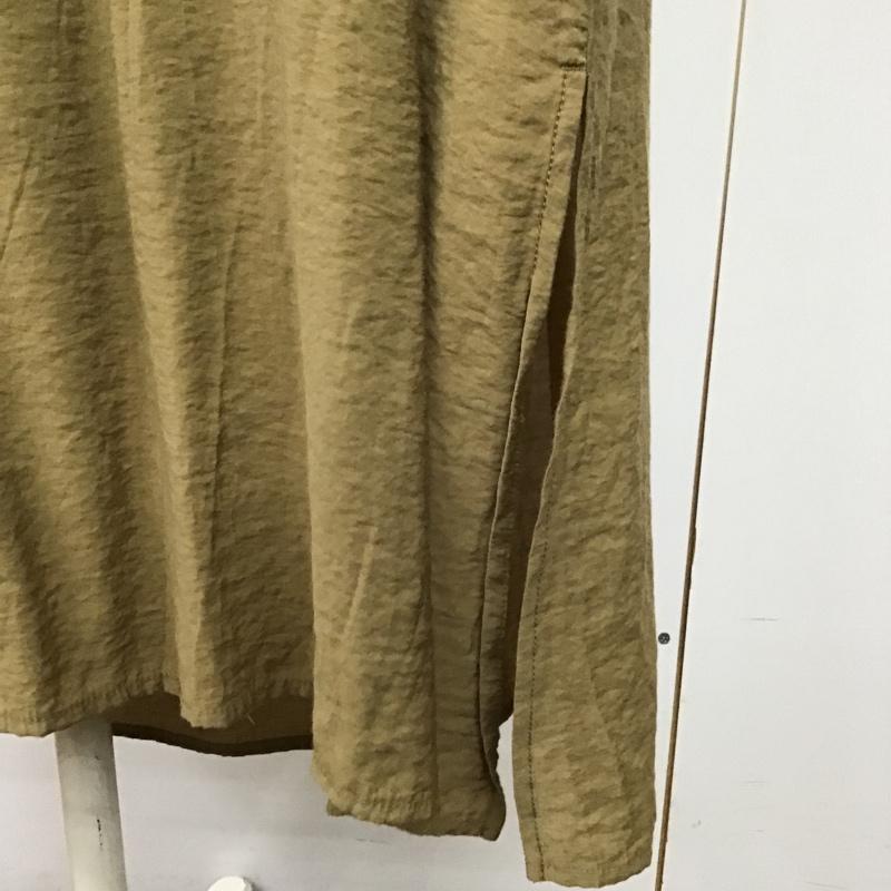 ローリーズファーム LOWRYS FARM ワンピース ロングスカート LF720012TS キャミワンピース ロングワンピース ノースリーブワンピース FREE 無地 ベージュ / ベージュ /  レディース USED 古着 中古 10093950