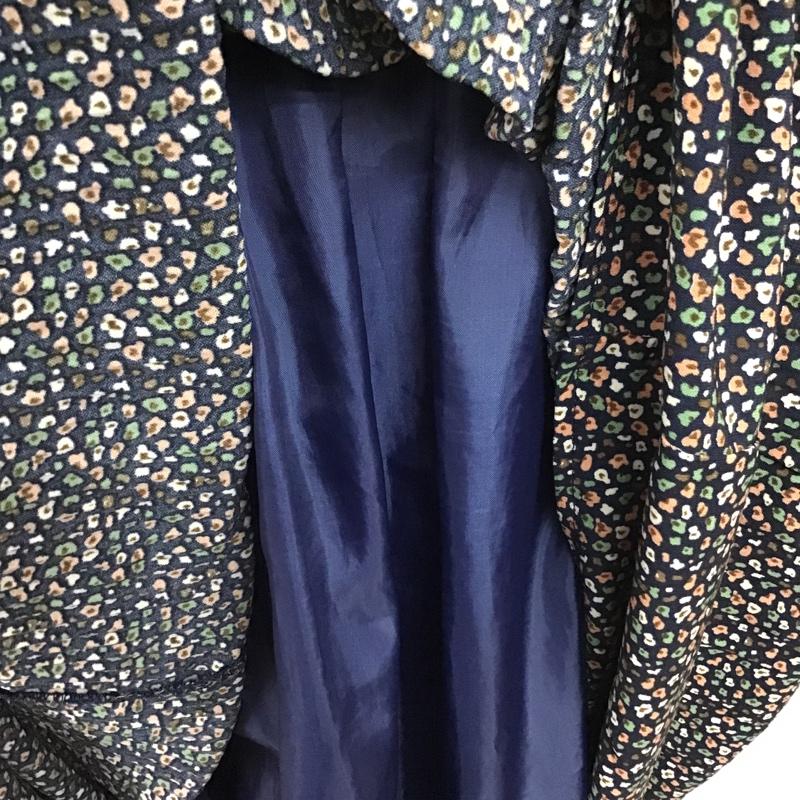オリーブデオリーブ OLIVE des OLIVE ワンピース ロングスカート 長袖ロングワンピース 花柄ワンピース 総柄 切り替えワンピース フレアロングスカート FREE 総柄 X 花柄 マルチカラー / マルチカラー /  レディース USED 古着 中古 10093952