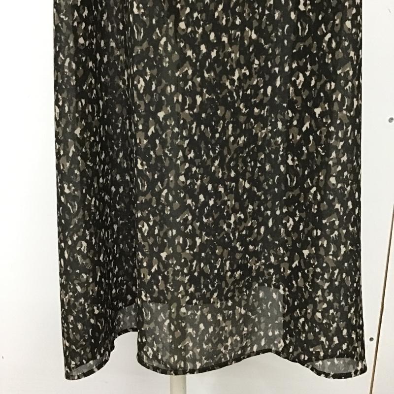レプシィム LEPSIM ワンピース ロングスカート キャミワンピース ノースリーブワンピース ロングワンピース 総柄 シースルー FREE 総柄 X ヒョウ柄・レオパード柄 マルチカラー / マルチカラー /  レディース USED 古着 中古 10093955