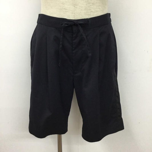 ビューティアンドユースユナイテッドアローズ BEAUTY&YOUTH UNITED ARROWS パンツ ショートパンツ 1219-188-1701 サイドライン L 無地 紺 / ネイビー /  メンズ USED 古着 中古 10093958