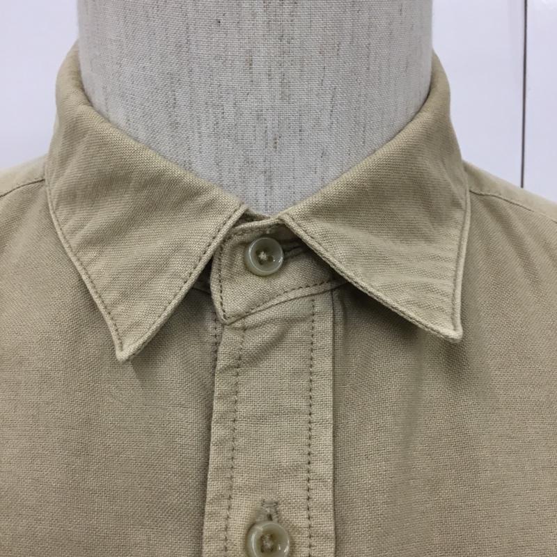 ナノユニバース nano・universe シャツ、ブラウス 長袖 NUC02SH443SB S 無地 ベージュ / ベージュ /  メンズ USED 古着 中古 10093971