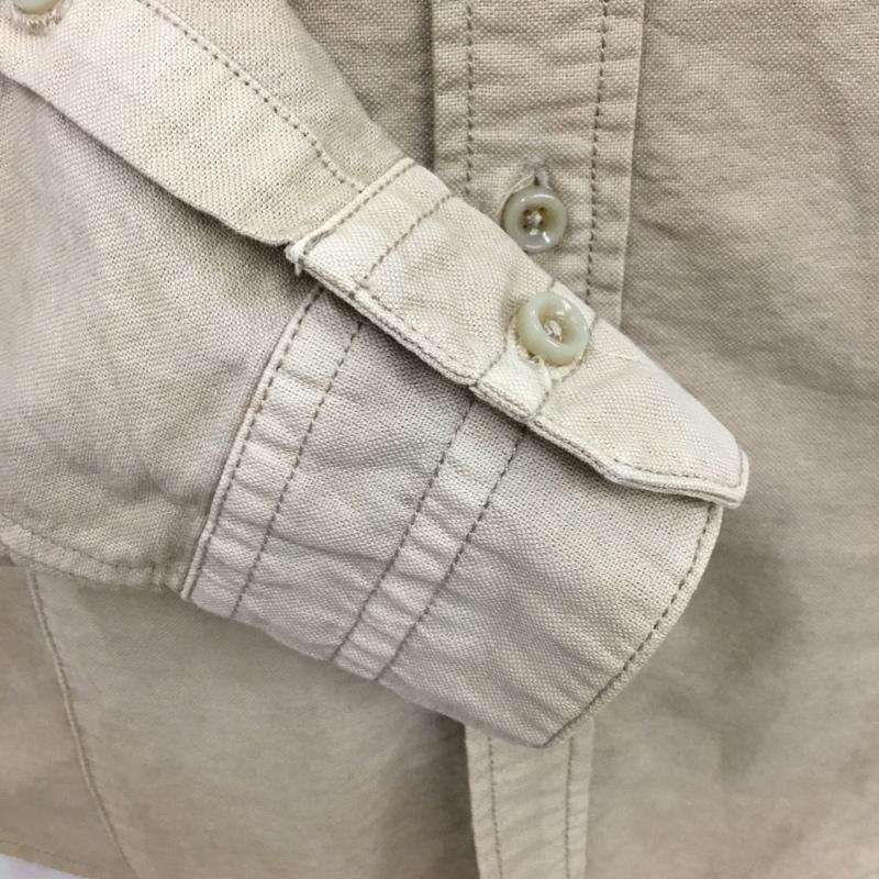 ナノユニバース nano・universe シャツ、ブラウス 長袖 NUC02SH443SB S 無地 ベージュ / ベージュ /  メンズ USED 古着 中古 10093971