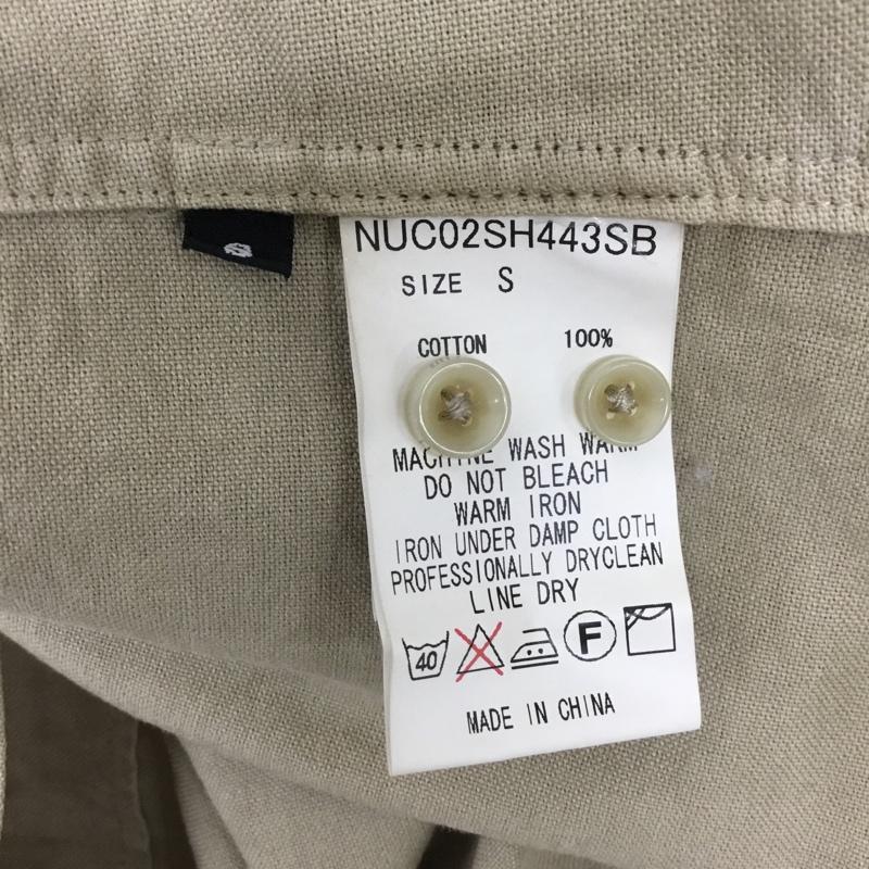 ナノユニバース nano・universe シャツ、ブラウス 長袖 NUC02SH443SB S 無地 ベージュ / ベージュ /  メンズ USED 古着 中古 10093971
