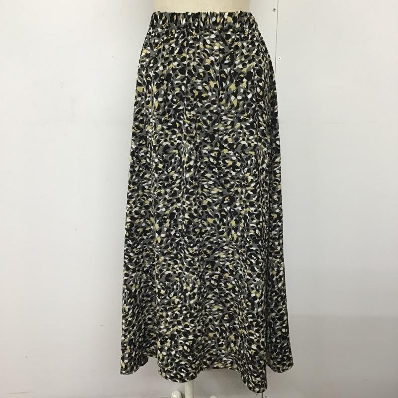 アズールバイマウジー AZUL BY MOUSSY スカート ロングスカート 250ESA31-154I LEOPARDPATTERNNARROWSKIRT ロングスカート フレアスカート S ヒョウ柄・レオパード柄 マルチカラー / マルチカラー /  レディース USED 古着 中古 10093985