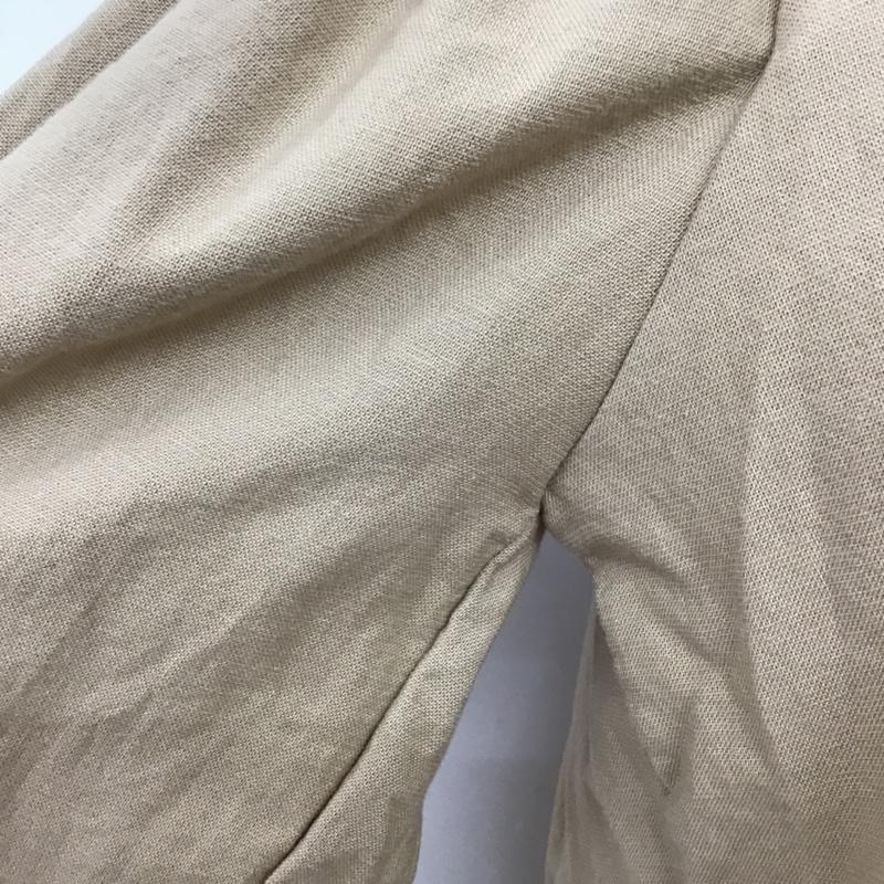 古着 USED カットソー 長袖 IGOTC スクエアネック 無地 ベージュ / ベージュ /  レディース USED 古着 中古 10093993