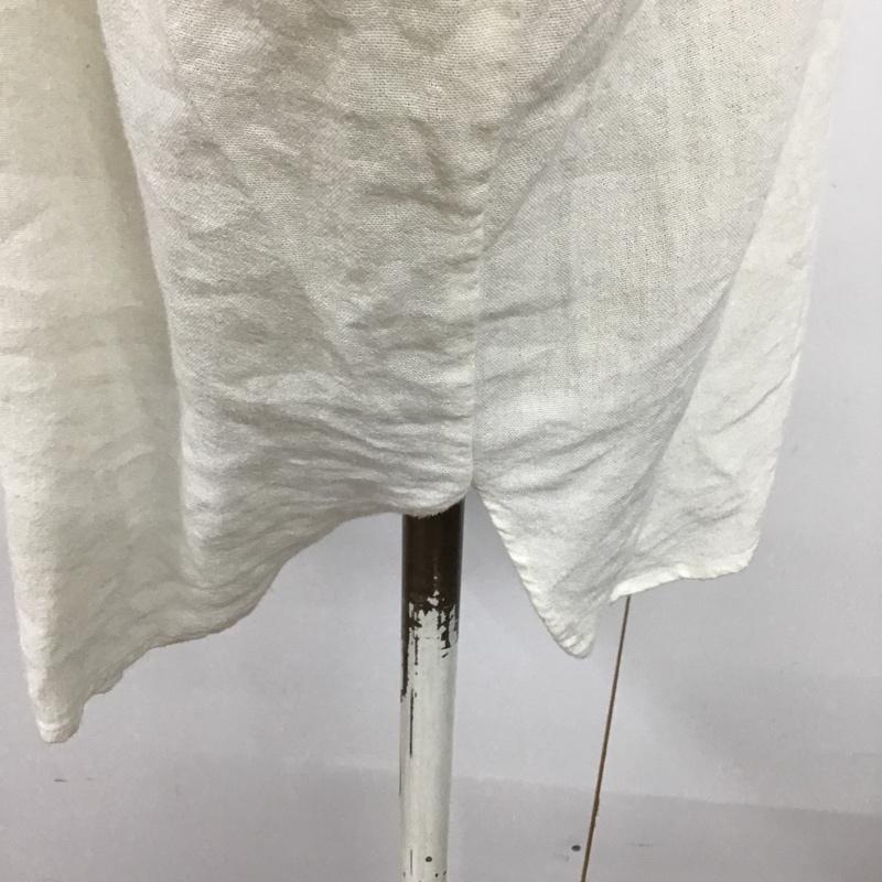 リエス Liesse カットソー 長袖 A0175FB259 Vネック 無地 白 / ホワイト /  レディース USED 古着 中古 10093994