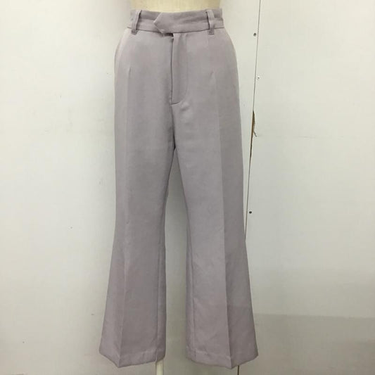 ワンアフター アナザー ナイスクラップ one after another NICE CLAUP パンツ スラックス 510290 S 無地 紫 / パープル /  レディース USED 古着 中古 10094005