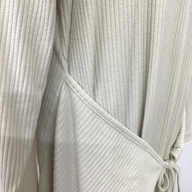 ローリーズファーム LOWRYS FARM ワンピース ロングスカート LF720018AD マルチWAYリブワンピース FREE 無地 アイボリー / アイボリー /  レディース USED 古着 中古 10094009