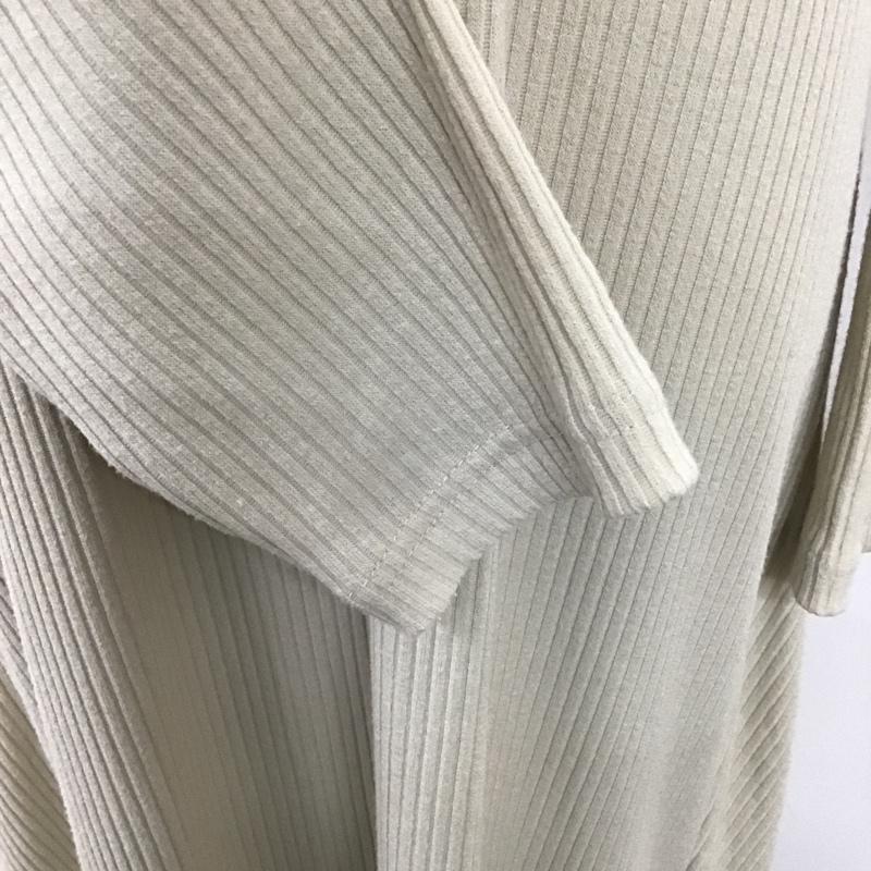 ローリーズファーム LOWRYS FARM ワンピース ロングスカート LF720018AD マルチWAYリブワンピース FREE 無地 アイボリー / アイボリー /  レディース USED 古着 中古 10094009