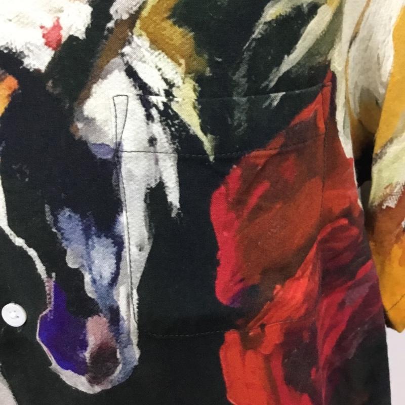 フリークスストア FREAK'S STORE シャツ、ブラウス 半袖 001CSG201027X OUTOMOAI別注総柄シャツ 半袖シャツ S 総柄 マルチカラー / マルチカラー /  メンズ USED 古着 中古 10094021