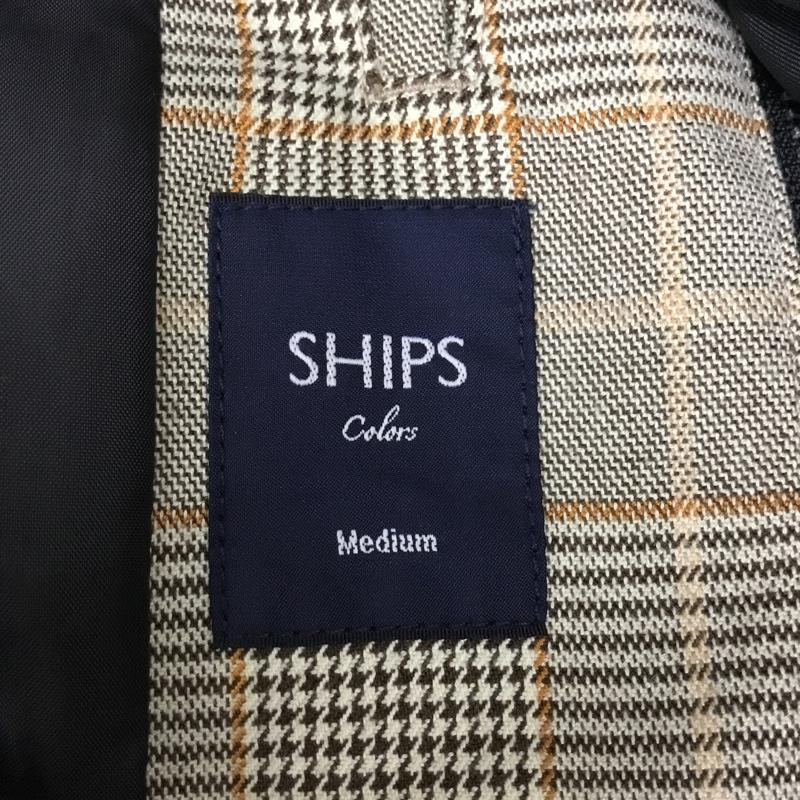シップスカラーズ SHIPS COLORS ジャケット、上着 ジャケット、ブレザー チェックジャケット ジップアップジャケット M チェック マルチカラー / マルチカラー /  メンズ USED 古着 中古 10094028
