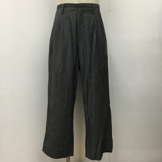 ハレ HARE パンツ スラックス ワイドパンツ ストレートパンツ カジュアルパンツ スラックス S 無地 灰 / グレー /  メンズ USED 古着 中古 10094042