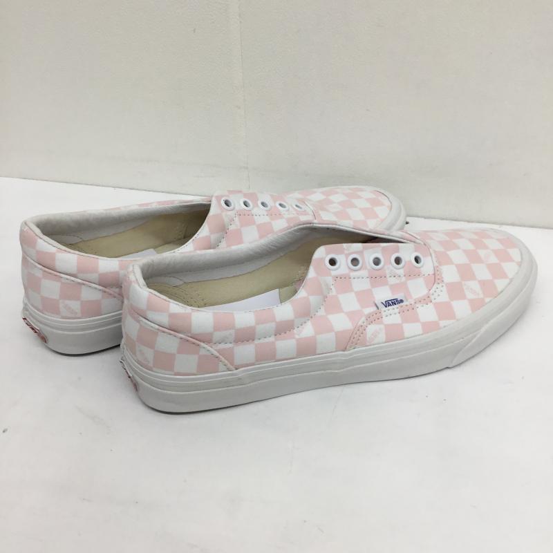 バンズボルト VANS VAULT スニーカー スニーカー OG Era LX VN0A3CXNB4Z1 26.5cm チェック 桃 / ピンク /  メンズ USED 古着 中古 10094052