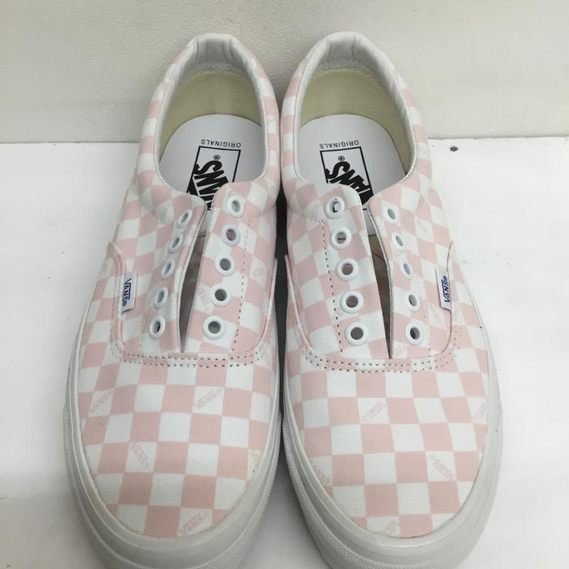 バンズボルト VANS VAULT スニーカー スニーカー OG Era LX VN0A3CXNB4Z1 26.5cm チェック 桃 / ピンク /  メンズ USED 古着 中古 10094052