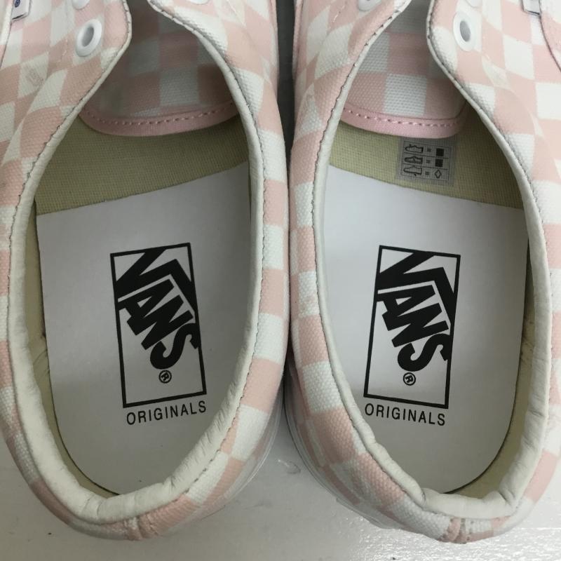 バンズボルト VANS VAULT スニーカー スニーカー OG Era LX VN0A3CXNB4Z1 26.5cm チェック 桃 / ピンク /  メンズ USED 古着 中古 10094052