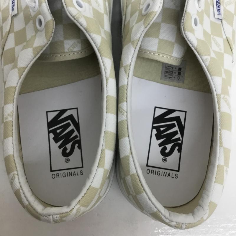 バンズボルト VANS VAULT スニーカー スニーカー OG Era LX VN0A3CXNB501 26.5cm チェック ベージュ / ベージュ /  メンズ USED 古着 中古 10094054