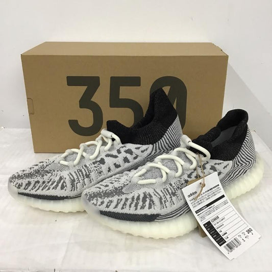 アディダス adidas スニーカー スニーカー IG9608 YEEZY 350 V2 CMPCT 26cm 箱有 26.0cm  白 / ホワイト / X ダークグレー / ダークグレー /  メンズ USED 古着 中古 10094085