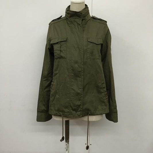 ナチュラルビューティーベーシック NATURAL BEAUTY BASIC ジャケット、上着 ジャケット、ブレザー M 無地 カーキ / カーキ /  レディース USED 古着 中古 10094131
