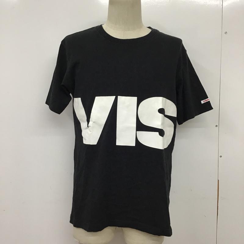 ヴィジョン ストリート ウェア VISION STREET WEAR Tシャツ 半袖 6323152-T クルーネック プリント L ロゴ、文字 黒 / ブラック /  メンズ USED 古着 中古 10094140