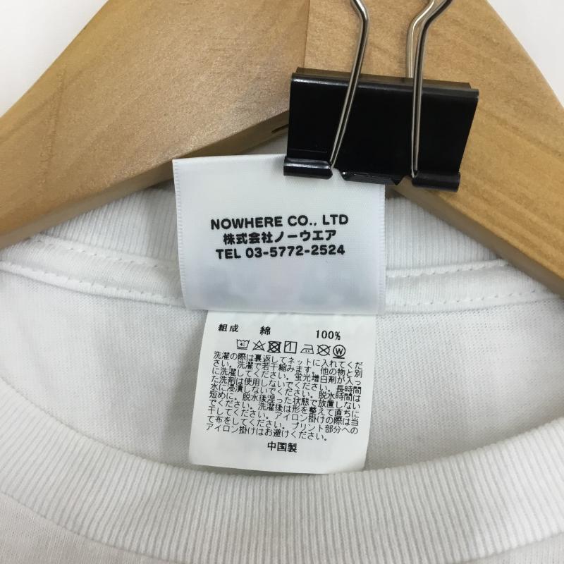 アベイシングエイプ A BATHING APE Tシャツ 半袖 S プリント X キャラクター 白 / ホワイト / X 黒 / ブラック /  メンズ USED 古着 中古 10094155