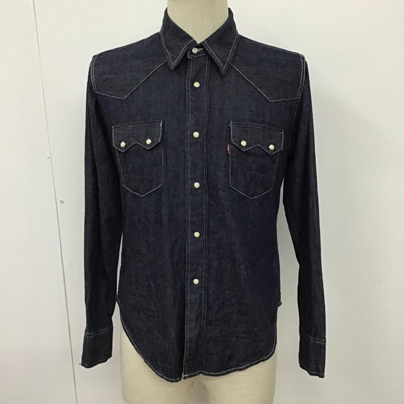 リーバイストラウスアンドコー Levi Strauss & co. シャツ、ブラウス 長袖 PCL04-33221l ボタン長袖シャツ デニムシャツ M 無地 インディゴ / インディゴ /  メンズ USED 古着 中古 10094228