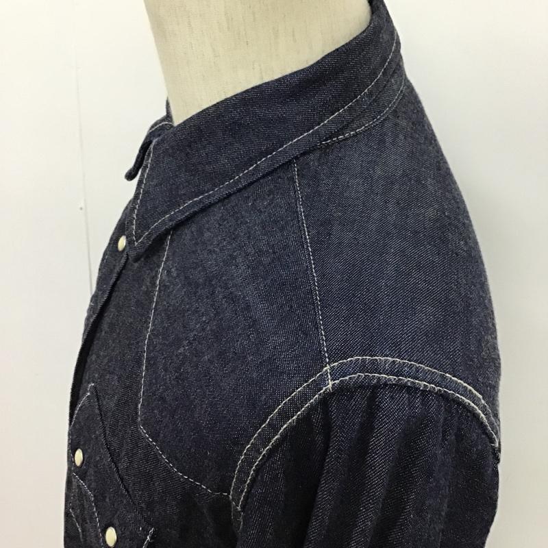 リーバイストラウスアンドコー Levi Strauss & co. シャツ、ブラウス 長袖 PCL04-33221l ボタン長袖シャツ デニムシャツ M 無地 インディゴ / インディゴ /  メンズ USED 古着 中古 10094228