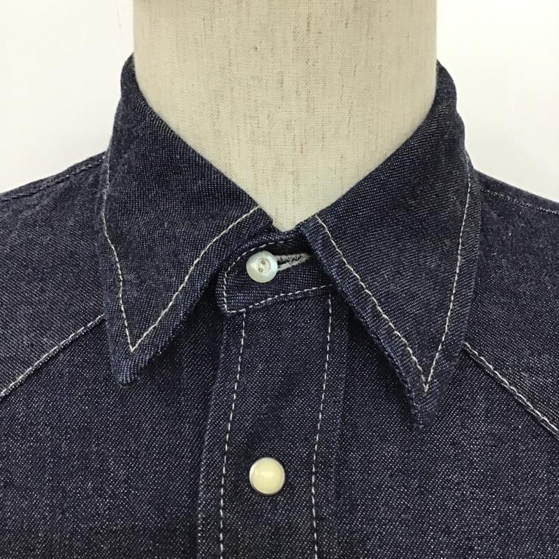 リーバイストラウスアンドコー Levi Strauss & co. シャツ、ブラウス 長袖 PCL04-33221l ボタン長袖シャツ デニムシャツ M 無地 インディゴ / インディゴ /  メンズ USED 古着 中古 10094228