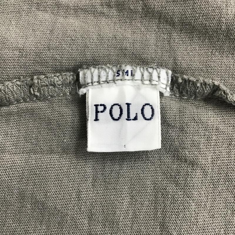 ポロラルフローレン POLO RALPH LAUREN Tシャツ 半袖 Vネックカットソー 半袖カットソー Tシャツ 無地 M ロゴ、文字 X ワンポイント X 無地 灰 / グレー /  メンズ USED 古着 中古 10094288