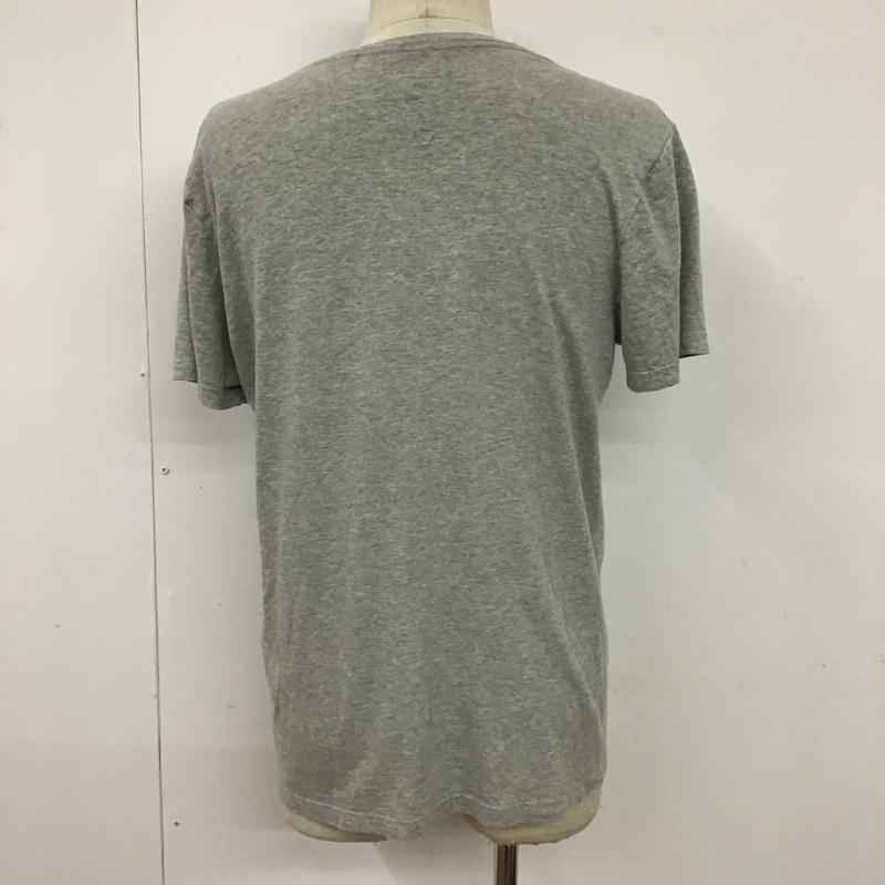 ポロラルフローレン POLO RALPH LAUREN Tシャツ 半袖 半袖カットソー 半袖Tシャツ 無地Tシャツ M 無地 灰 / グレー /  メンズ USED 古着 中古 10094290