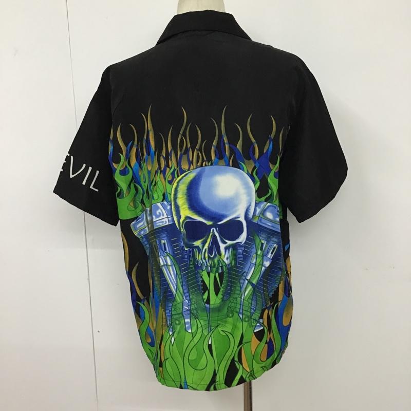 古着 USED シャツ、ブラウス 半袖 半袖シャツ ボーリングシャツ カジュアルシャツ M プリント マルチカラー / マルチカラー /  メンズ USED 古着 中古 10094303