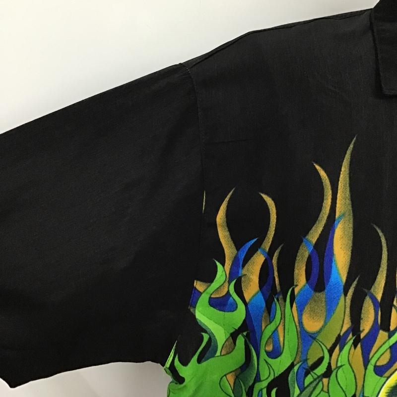 古着 USED シャツ、ブラウス 半袖 半袖シャツ ボーリングシャツ カジュアルシャツ M プリント マルチカラー / マルチカラー /  メンズ USED 古着 中古 10094303