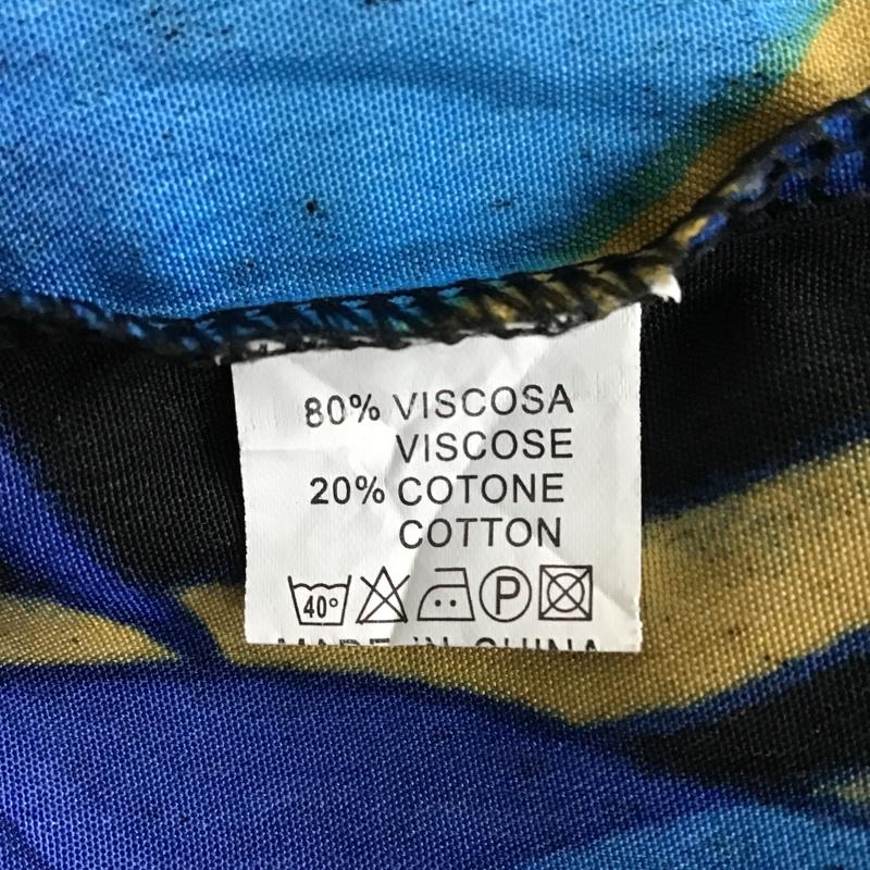 古着 USED シャツ、ブラウス 半袖 半袖シャツ ボーリングシャツ カジュアルシャツ M プリント マルチカラー / マルチカラー /  メンズ USED 古着 中古 10094303